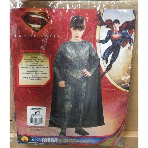 Rubies Costume Co Man of Steel Childs Faora Costume Size Small (4-6) New - Picture 2 of 7